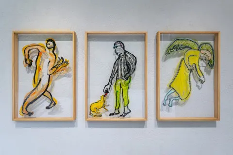이웅배 개인전 ‘작은 것들의 낯선 세계’ 전시회장 전경